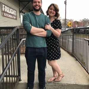 UO Lola button down mini dress